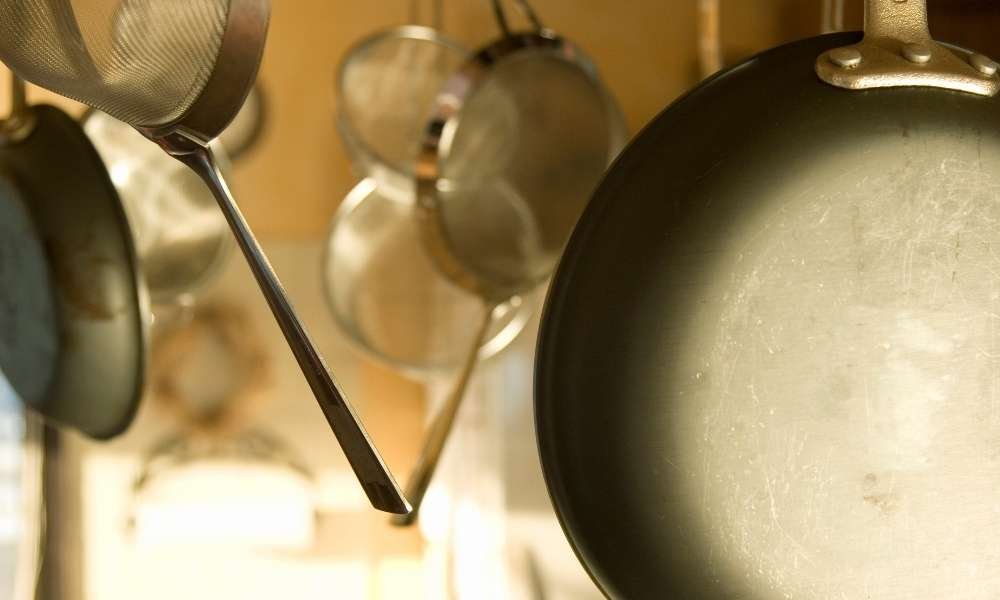 Discolored Enamel Cookware