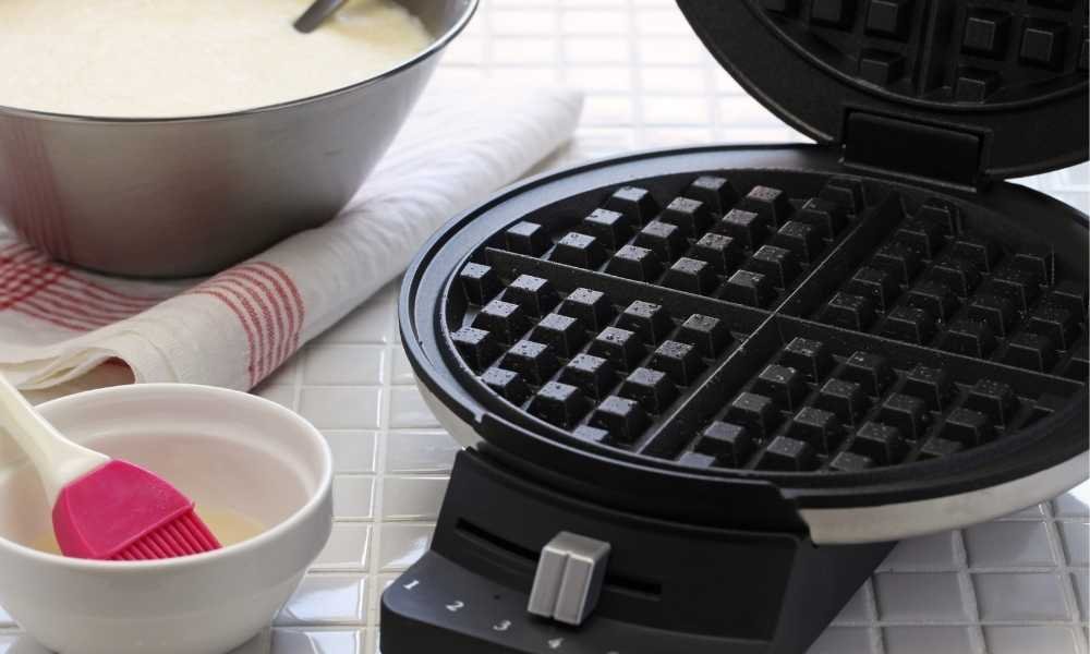 Clean The Outside Of Your Mini Waffle Maker