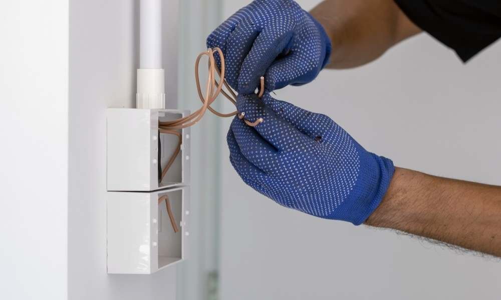 electricity security hand gloves