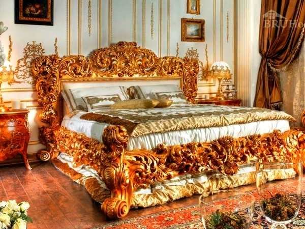 Lion Style Gold Bedroom