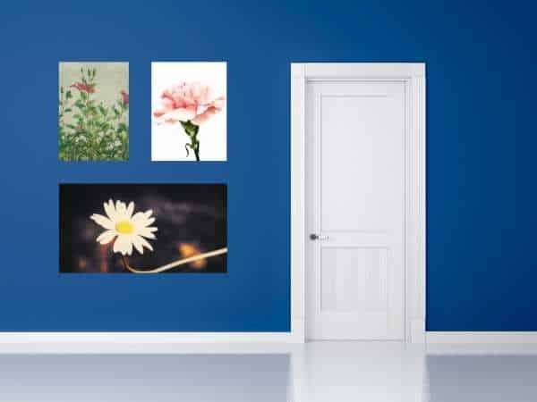 Use of Artwork in Bedroom Door Decor Ideas