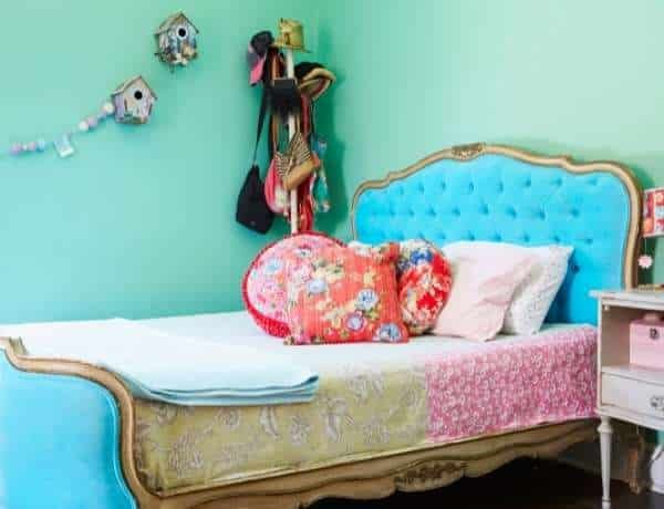 Furniture Placement Teal Bedroom