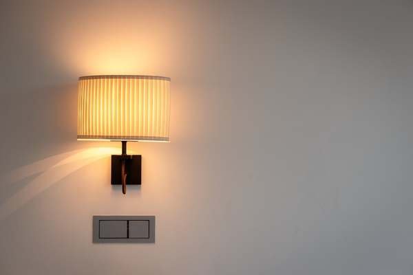Table Lamp in Paris Bedroom