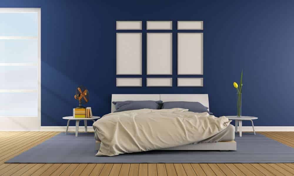 Navy Blue and Grey Bedroom Ideas