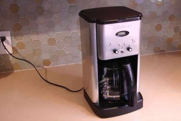Unplug the Coffee Maker and Let it Cool Down