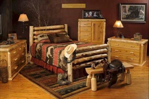 Western Themed Bedroom