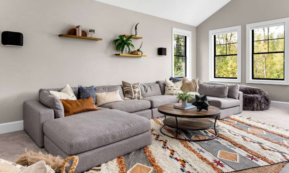 How To Style A Rug In Living Room