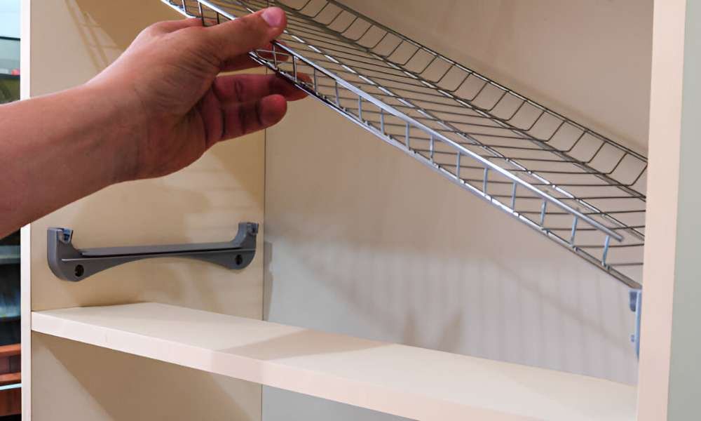 How To Remove Plastic Cabinet Shelf Clips