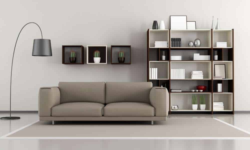 How To Style Open Shelves Living Room