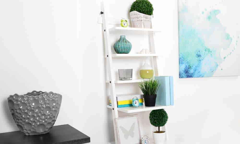 Ladder Shelves Decorating Ideas