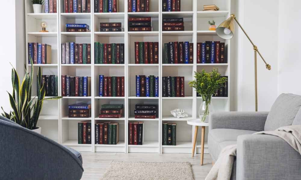 How to Decorate Floating Shelves in Living Room