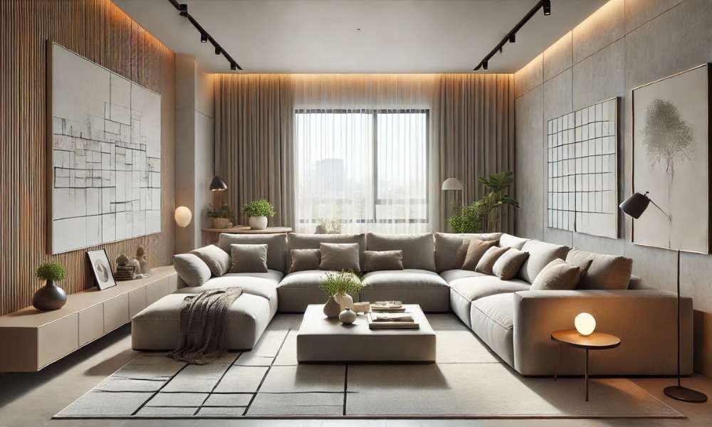 Arrange A Sectional Sofa In A Living Room