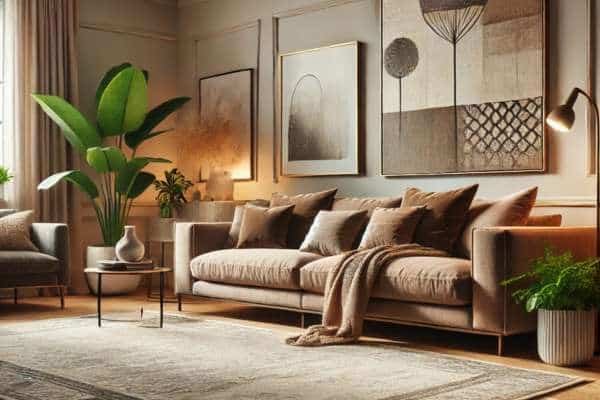 Selecting the Perfect Rug for a Brown Sofa