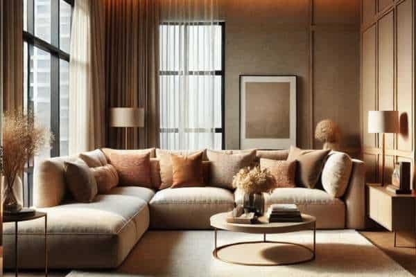 Placing Your L-Shaped Sofa to Create a Cozy Ambiance