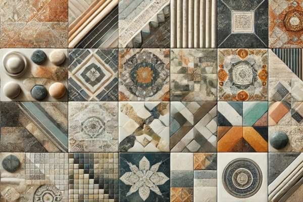 Mixing Patterns and Textures for Visual Interest Tile