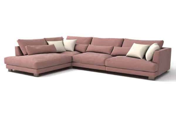 Using a L Shaped Sofa to Define Spaces