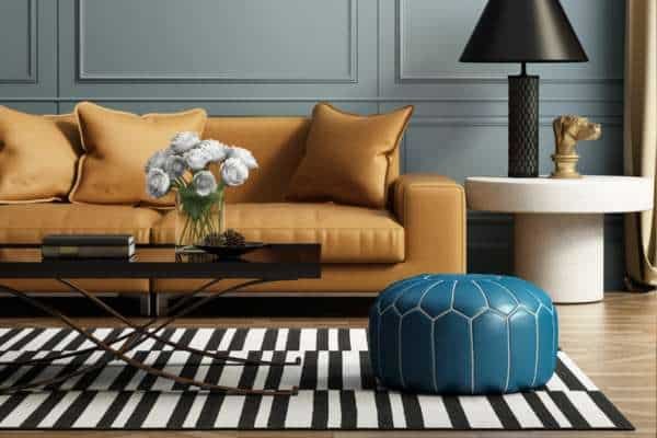 Utilizing Rugs and Textures to Define Spaces