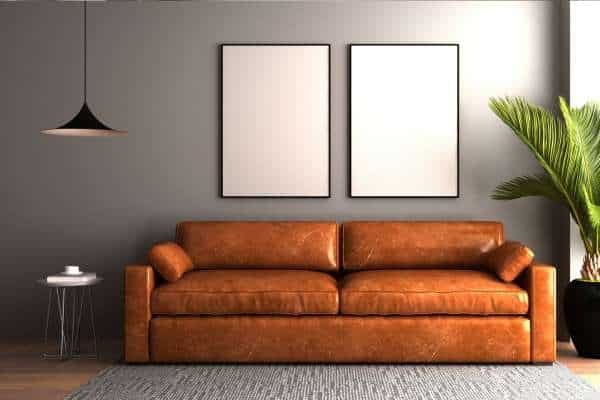 Creating a Focal Point Around Your Brown Couch