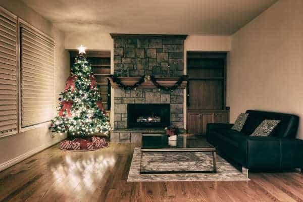 Create a Cozy Christmas Vibe in a Small Living Room