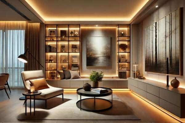 Creative Ways to Use Lighting to Highlight Features in Your Living Room