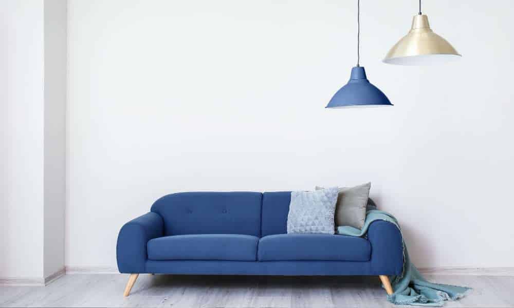 Decorate A Living Room with Blue Couches