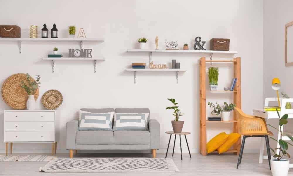 Style Living Room Shelves