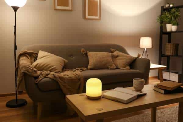 Lighting Your Living Room with Brown Couches