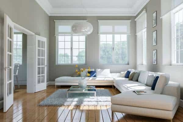 Reflect Light with Mirrors and Shiny Surfaces For Living Room