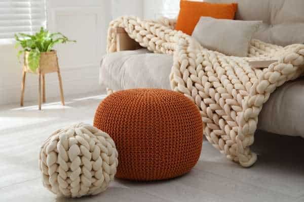 Using Poufs as Functional Furniture Pieces