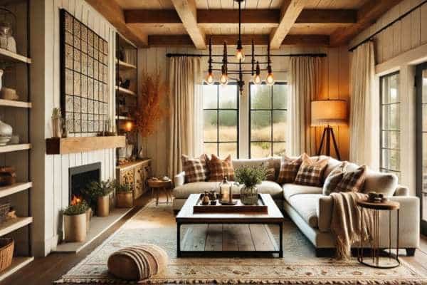 Lighting Ideas to Enhance the Farmhouse Vibe For Living Room