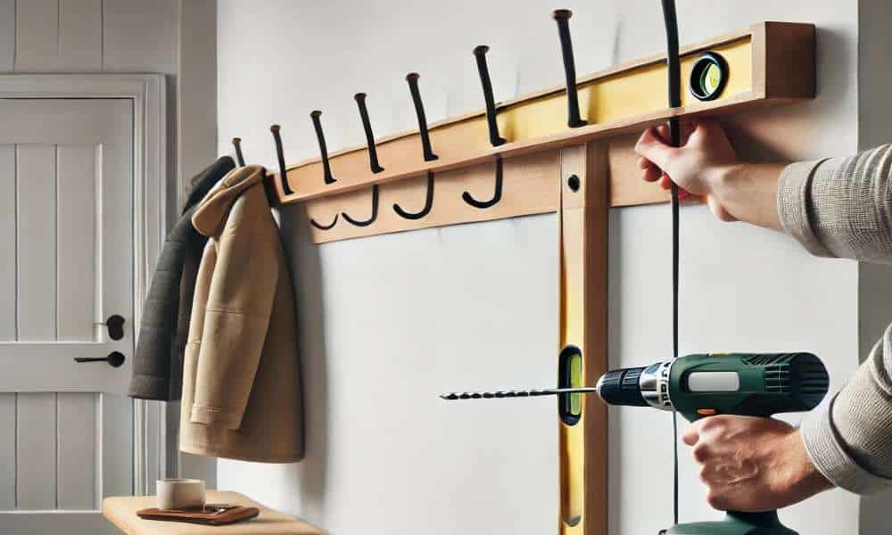 How To Hang A Coat Rack