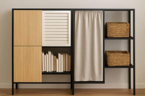 Creative Bookcase Cover Ideas
