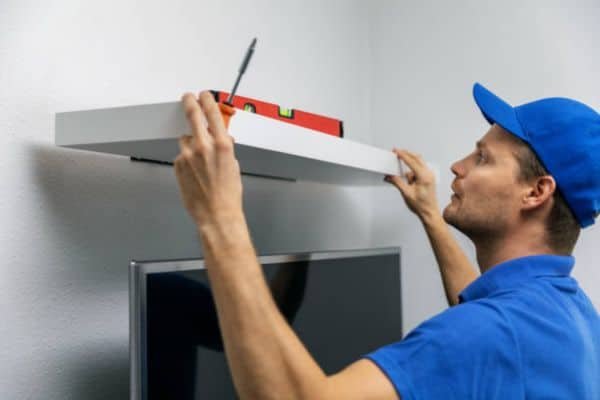 When to Call a Professional To Attach Floating Shelf To Wall