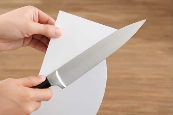 How to Test the Sharpness of a Knife at Home