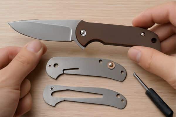 Open and Disassemble (if necessary) To Clean A Folding Knif