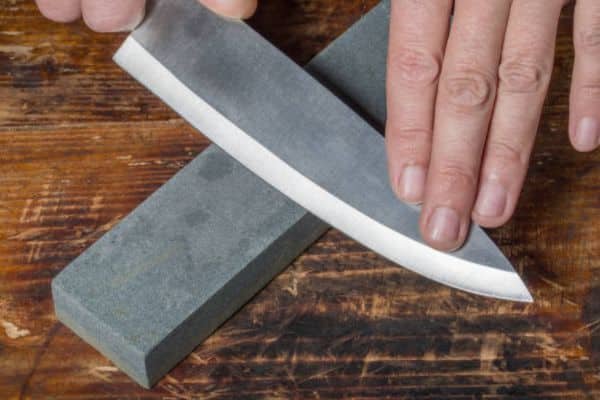 Sharpening with a Stone or Sharpening System To Keep Kitchen Knives Sharp