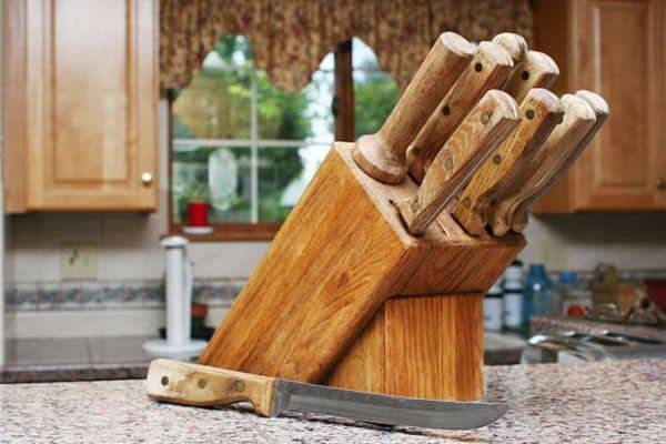 Where to Put Knife Block in Kitchen: Simple Steps