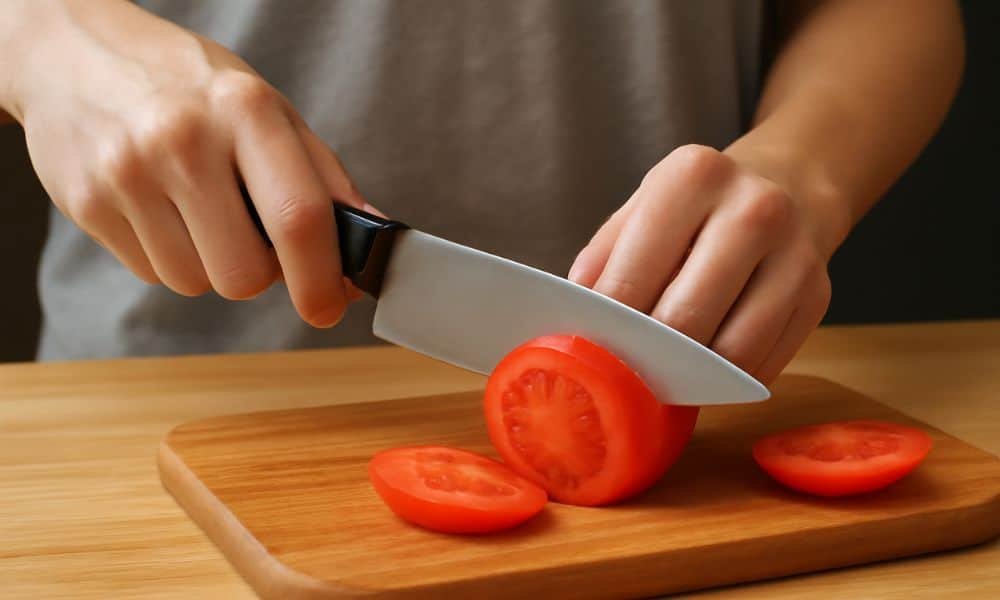 How To Hold A Kitchen Knife