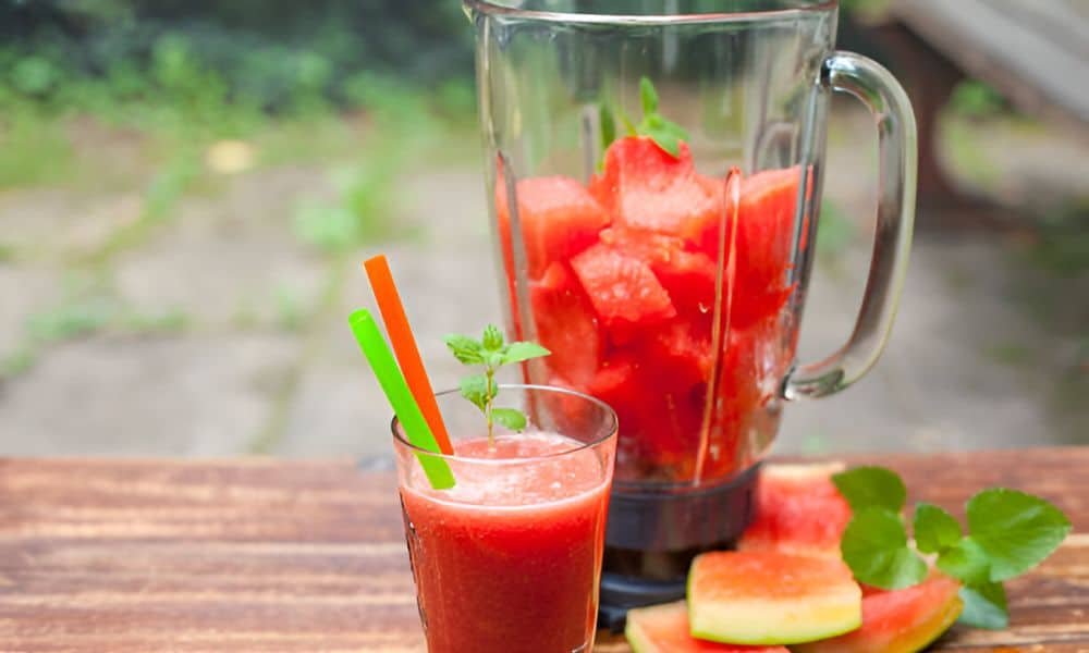 How To Make Watermelon Juice With A Blender
