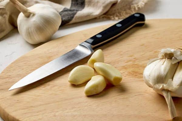 Step 5: Mash with the knife