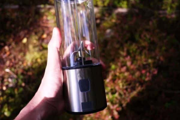 Step 1 – Rinse Right After Use To Clean Ninja Blast Portable Blender
